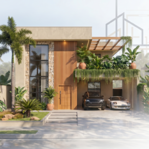 modern 3 bedroom house 18x21 (378 m²) | luxury minimalist design (copy)