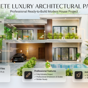 modern 3 bedroom house 18x21 (378 m²) | luxury minimalist design (copy) (copy)