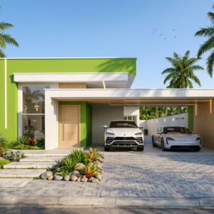 modern minimalist house design 138 sqm | contemporary home plan with pool & parking