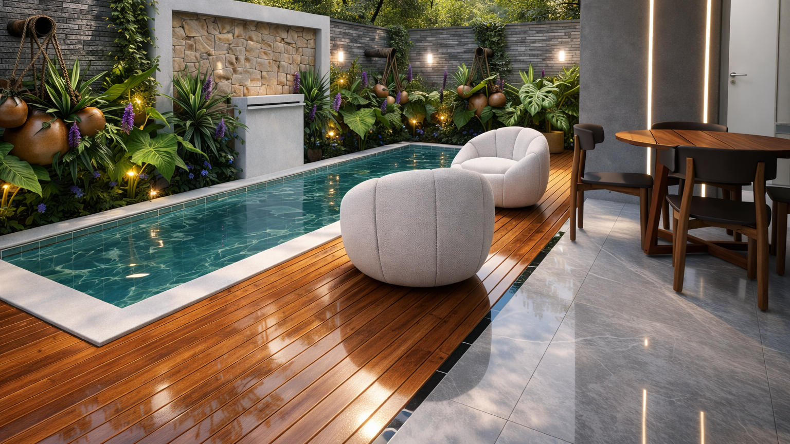 modern 3 bedroom two story house with pool | full floor plan included modern 3 bedroom two story house with pool | full floor plan included