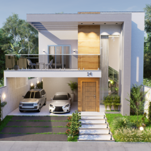 modern 3 bedroom two story house with pool | full floor plan included
