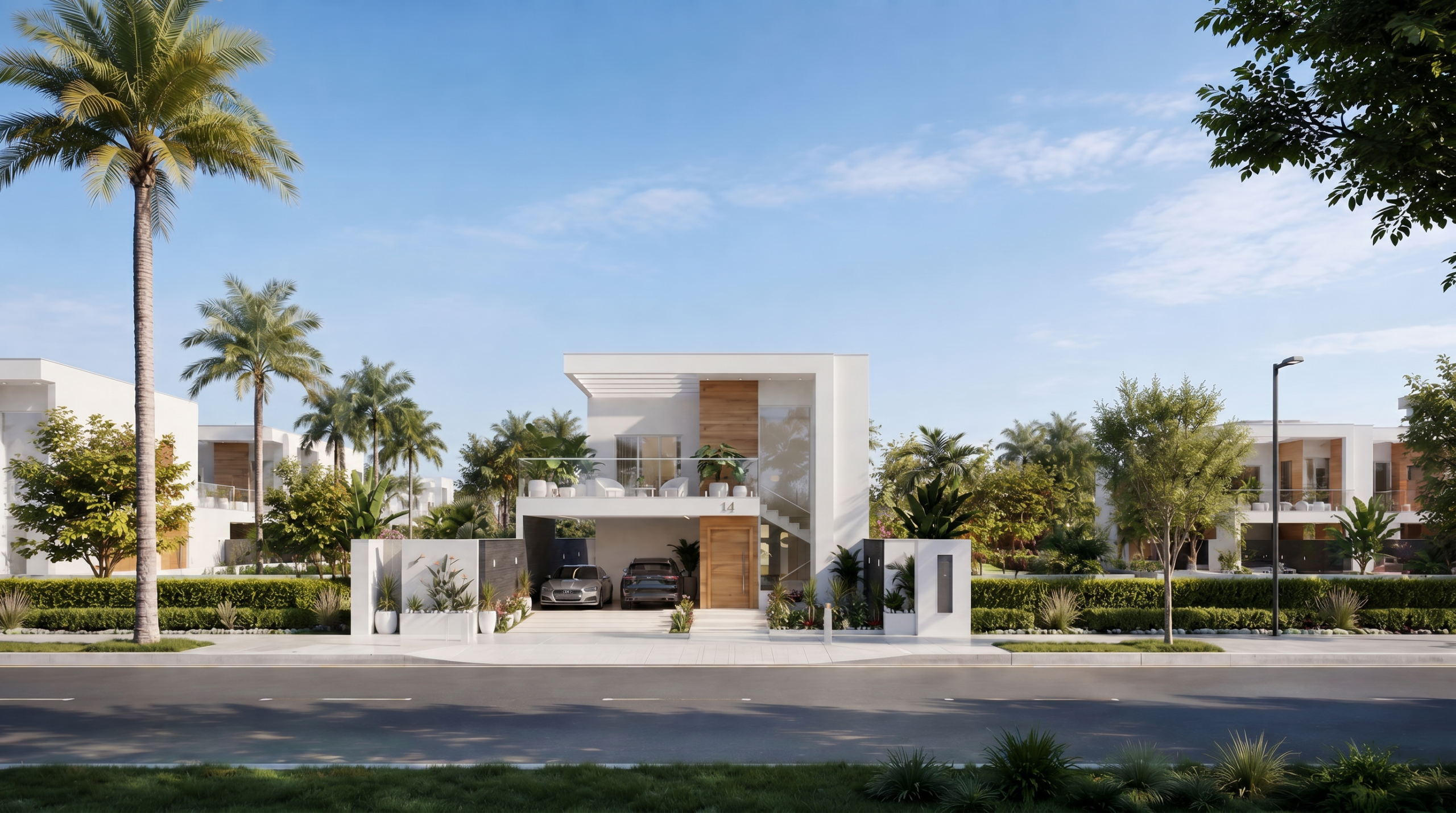 modern 3 bedroom two story house with pool | full floor plan included modern 3 bedroom two story house with pool | full floor plan included