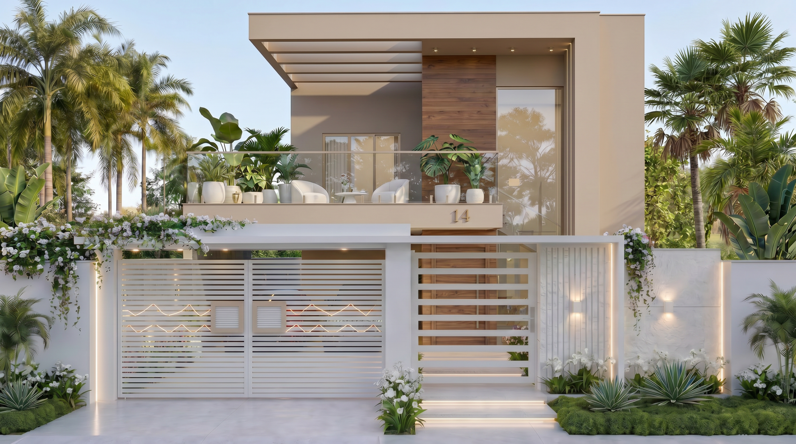 modern 3 bedroom two story house with pool | full floor plan included modern 3 bedroom two story house with pool | full floor plan included