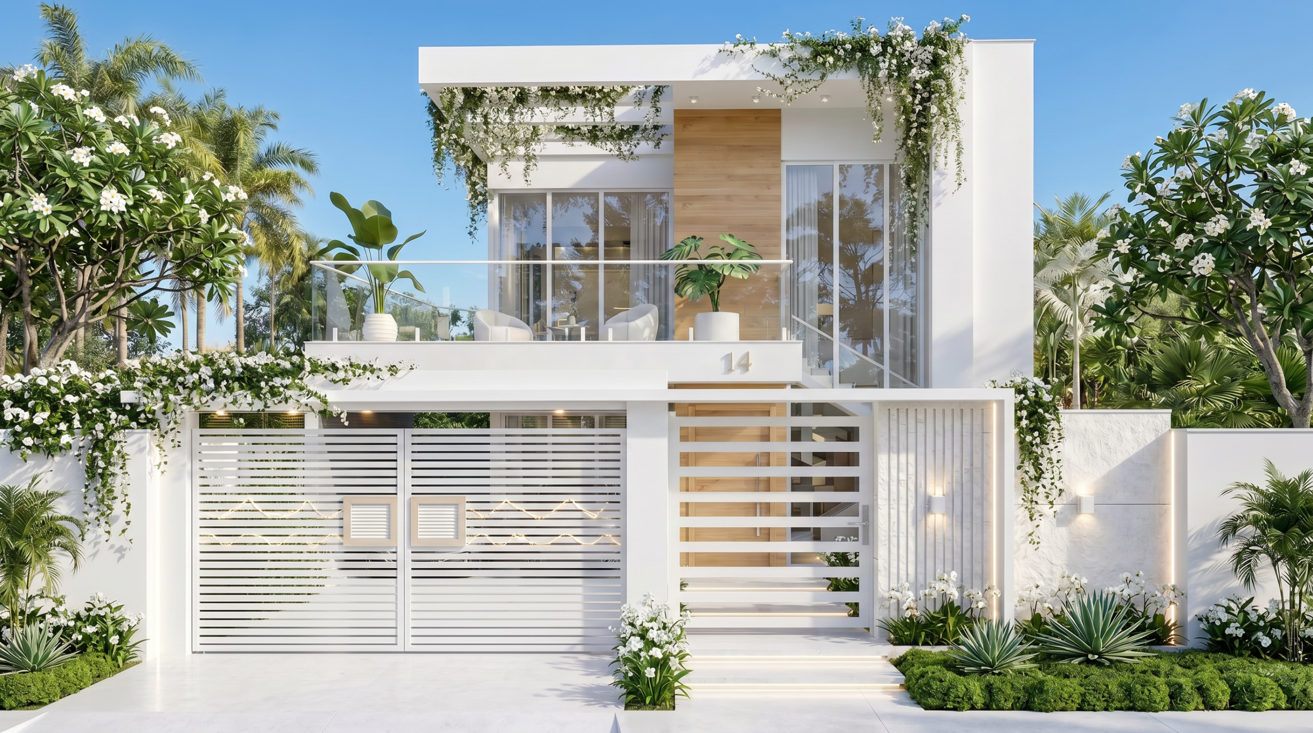 modern 3 bedroom two story house with pool | full floor plan included modern 3 bedroom two story house with pool | full floor plan included
