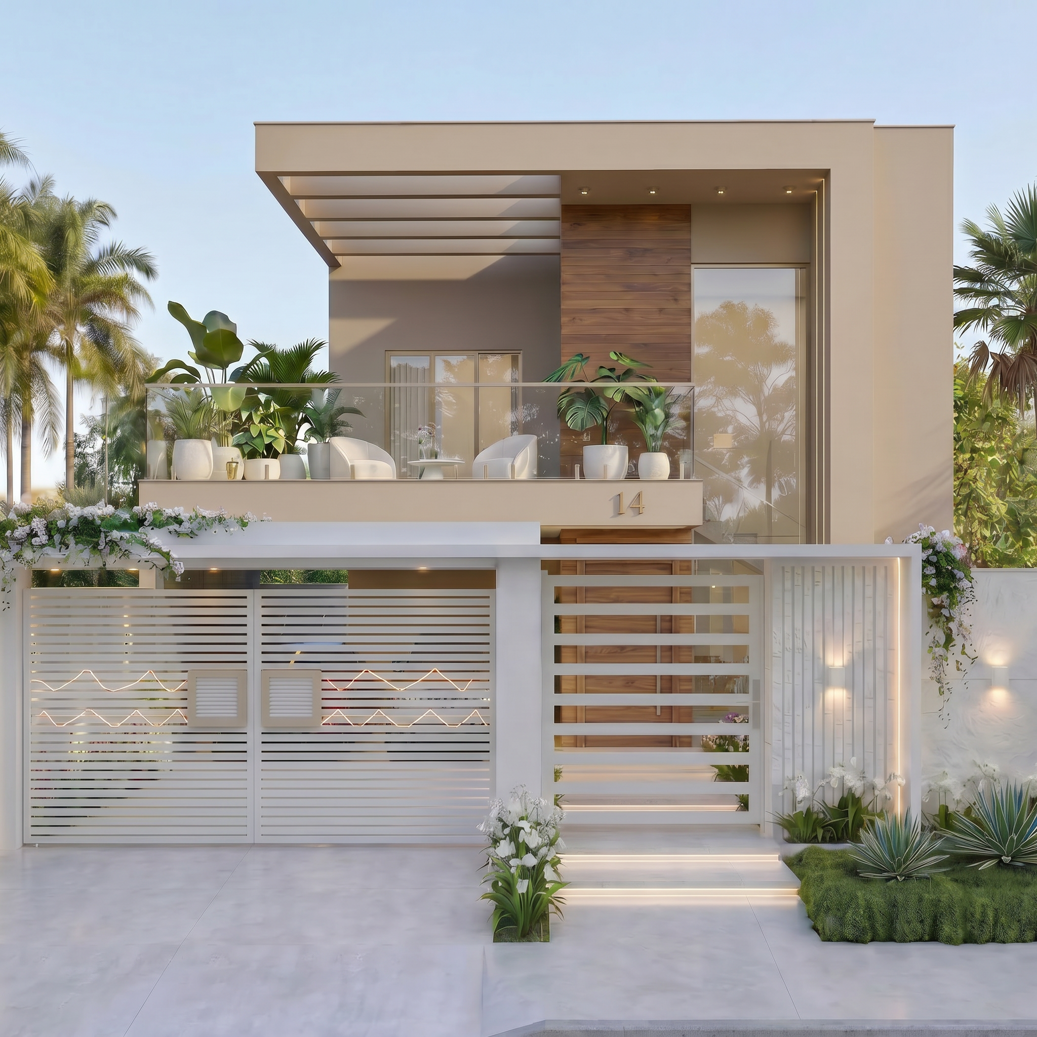 modern 3 bedroom two story house with pool | full floor plan included modern 3 bedroom two story house with pool | full floor plan included