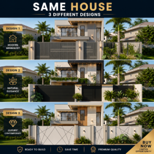 beautiful 3 bedroom modern house minimalist design