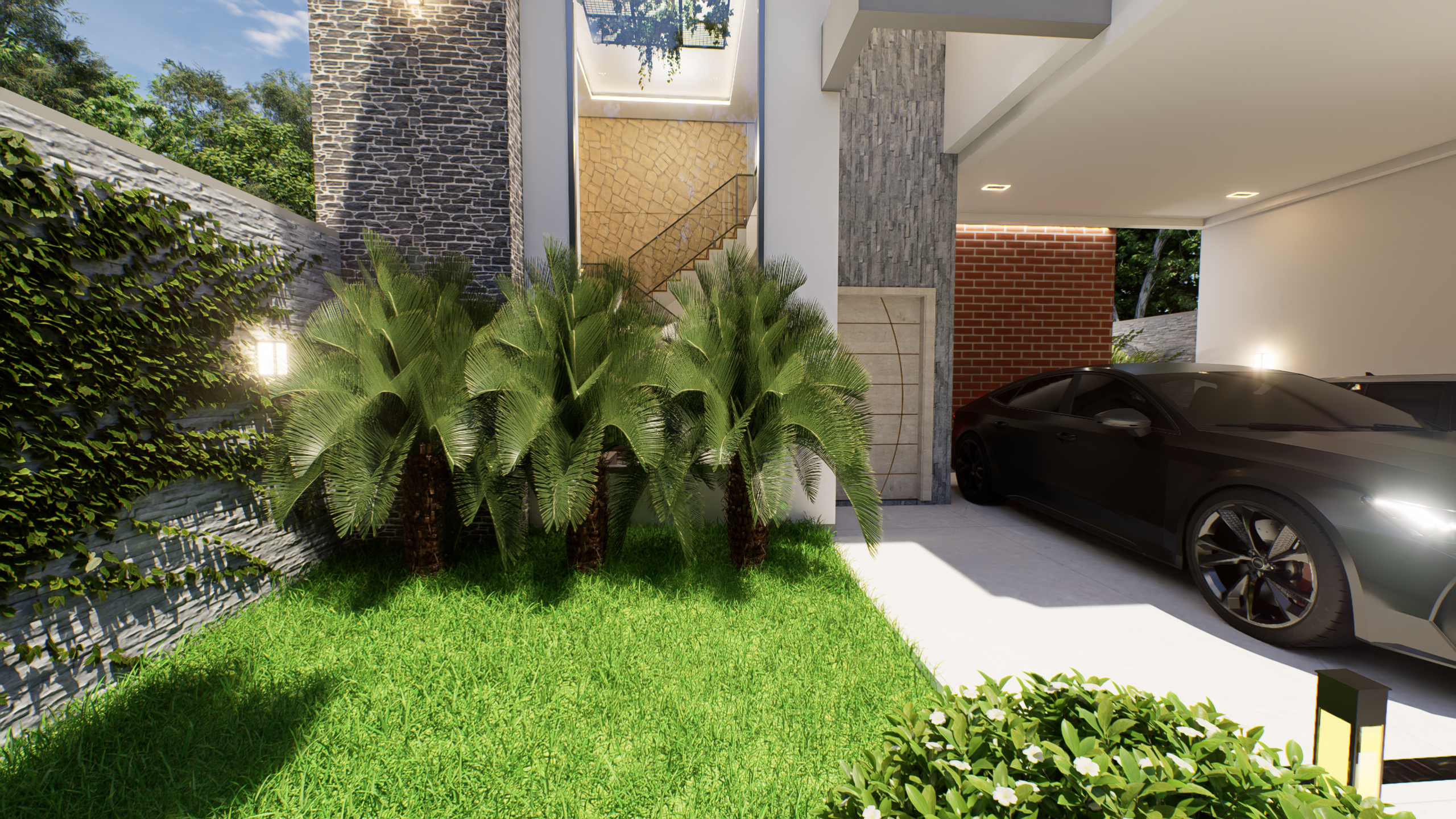 beautiful 4 bedroom modern house minimalist design 10×25 beautiful 4 bedroom modern house minimalist design 10×25