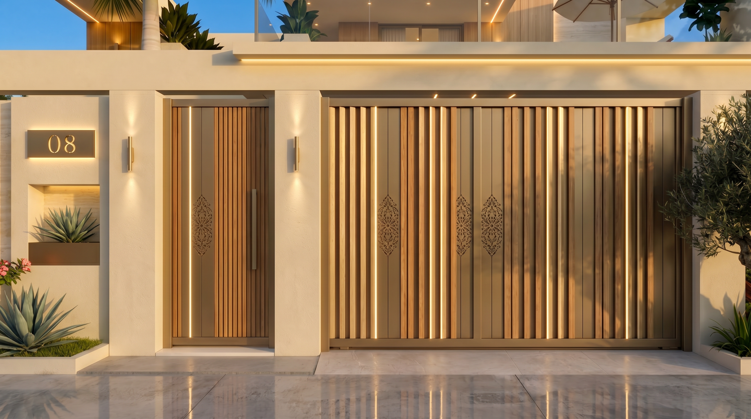 modern 4 bedroom two story luxury house with pool *2 modern 4 bedroom two story luxury house with pool *2