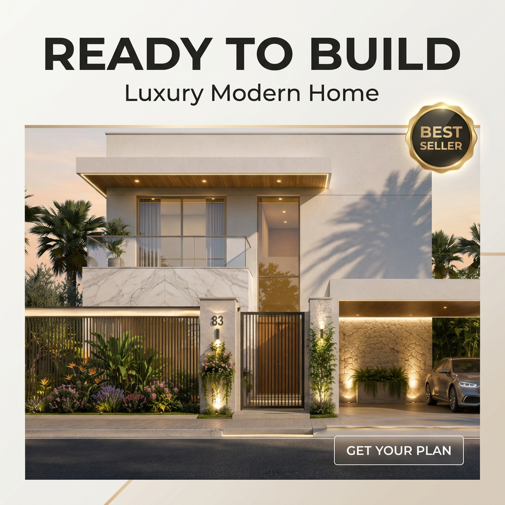 modern 3 bedroom house design | 16×11m luxury two story home modern 3 bedroom house design | 16×11m luxury two story home