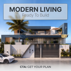 modern 4 bedroom two story luxury house with pool *3