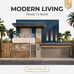 modern 3 bedroom house design | 16×11m luxury two story home
