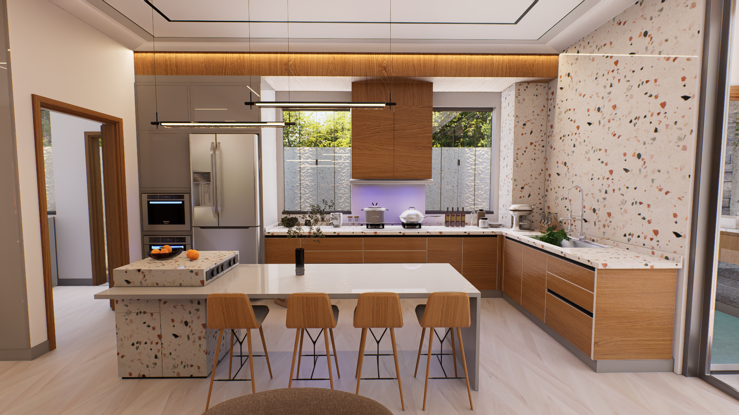 beautiful 4 bedroom modern house minimalist design 10×25 beautiful 4 bedroom modern house minimalist design 10×25